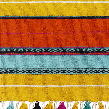 Ligaya Colorful Striped Bohemian Wall Hanging - Ornate Home