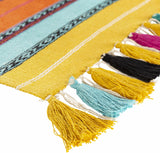 Ligaya Colorful Striped Bohemian Wall Hanging - Ornate Home