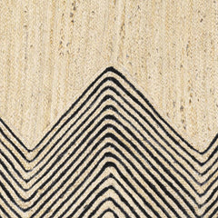 Light Beige Ringtead Jute Braided Carpet - Clearance - Ornate Home