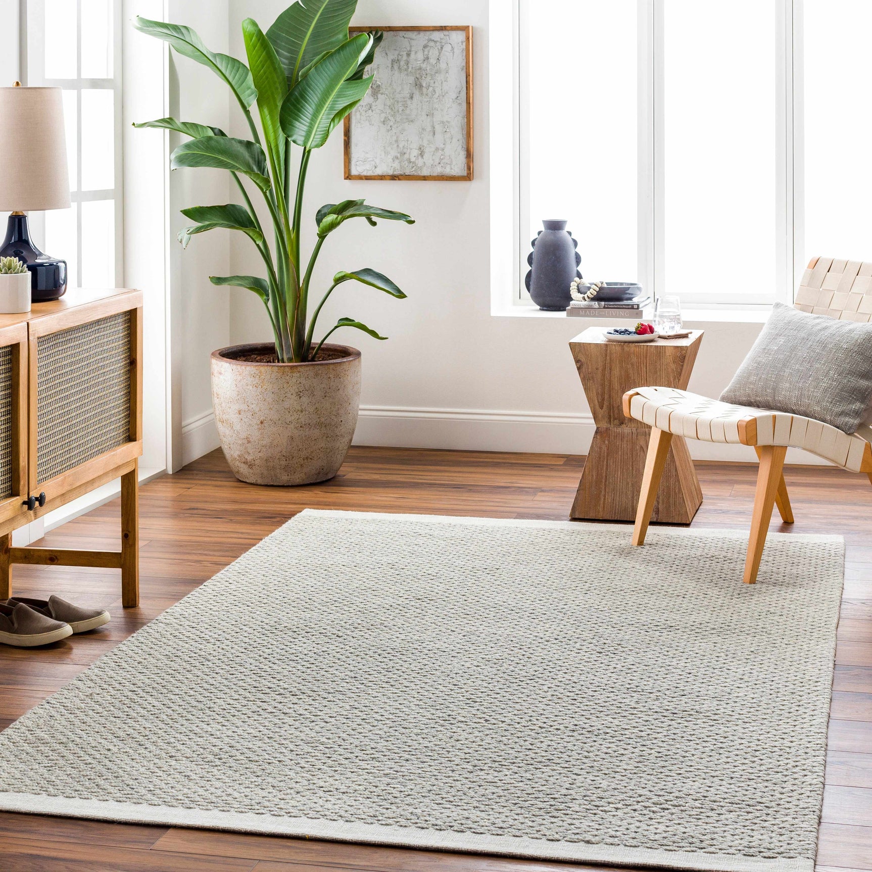 Light Brown Emlen Area Rug - Clearance - Ornate Home