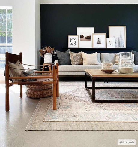 Light Olive Baloy Vintage Washable Area Rug - Ornate Home