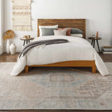 Light Olive Baloy Vintage Washable Area Rug - Ornate Home