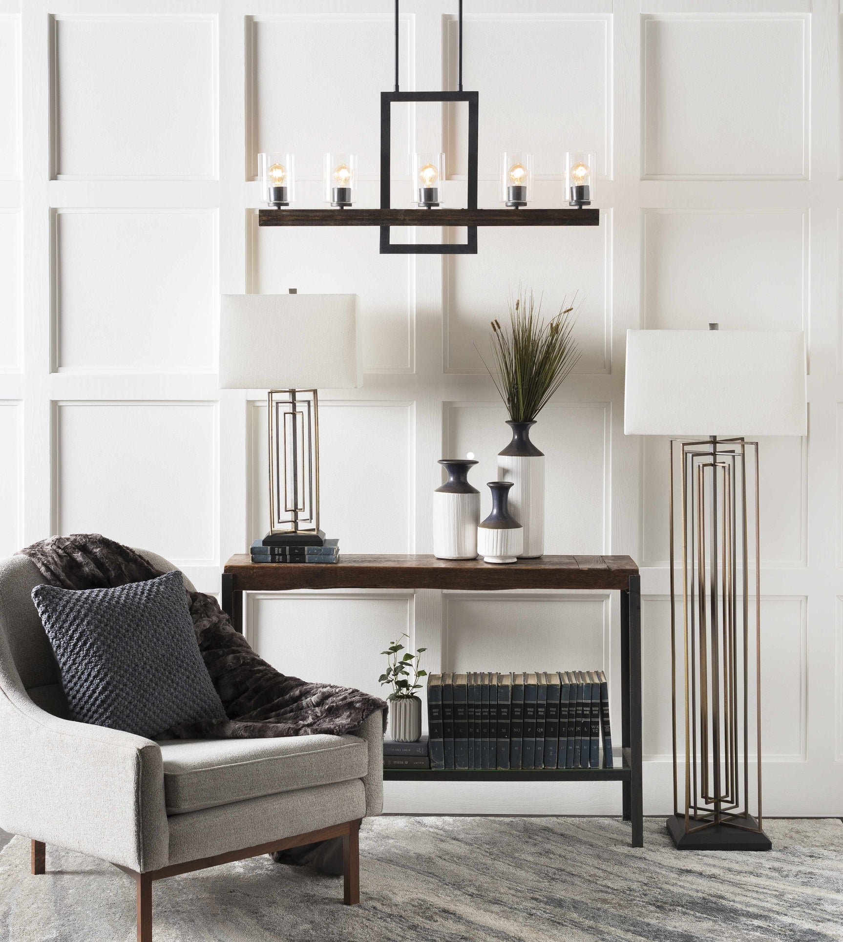 Dentsville Gray Marble Rug - Clearance