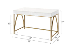 Lightmane Desk - Ornate Home