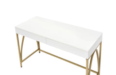 Lightmane White Vanity Desk - Ornate Home