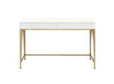 Lightmane White Vanity Desk - Ornate Home