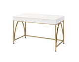Lightmane White Vanity Desk - Ornate Home