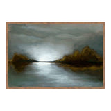 Lights Blue Painting 48x72 by Buddy Whitlock - Ornate Home