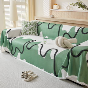 Lightweight Washed Soft Breathable Throw Blanket Perfect for Summer, Great Blanket Layer for Couch - Ornate Home