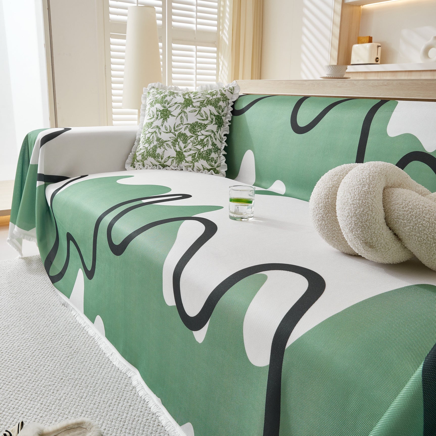 Lightweight Washed Soft Breathable Throw Blanket Perfect for Summer, Great Blanket Layer for Couch - Ornate Home