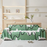 Lightweight Washed Soft Breathable Throw Blanket Perfect for Summer, Great Blanket Layer for Couch - Ornate Home