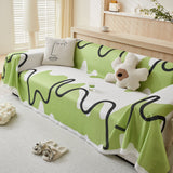 Lightweight Washed Soft Breathable Throw Blanket Perfect for Summer, Great Blanket Layer for Couch - Ornate Home