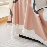Lightweight Washed Soft Breathable Throw Blanket Perfect for Summer, Great Blanket Layer for Couch - Ornate Home
