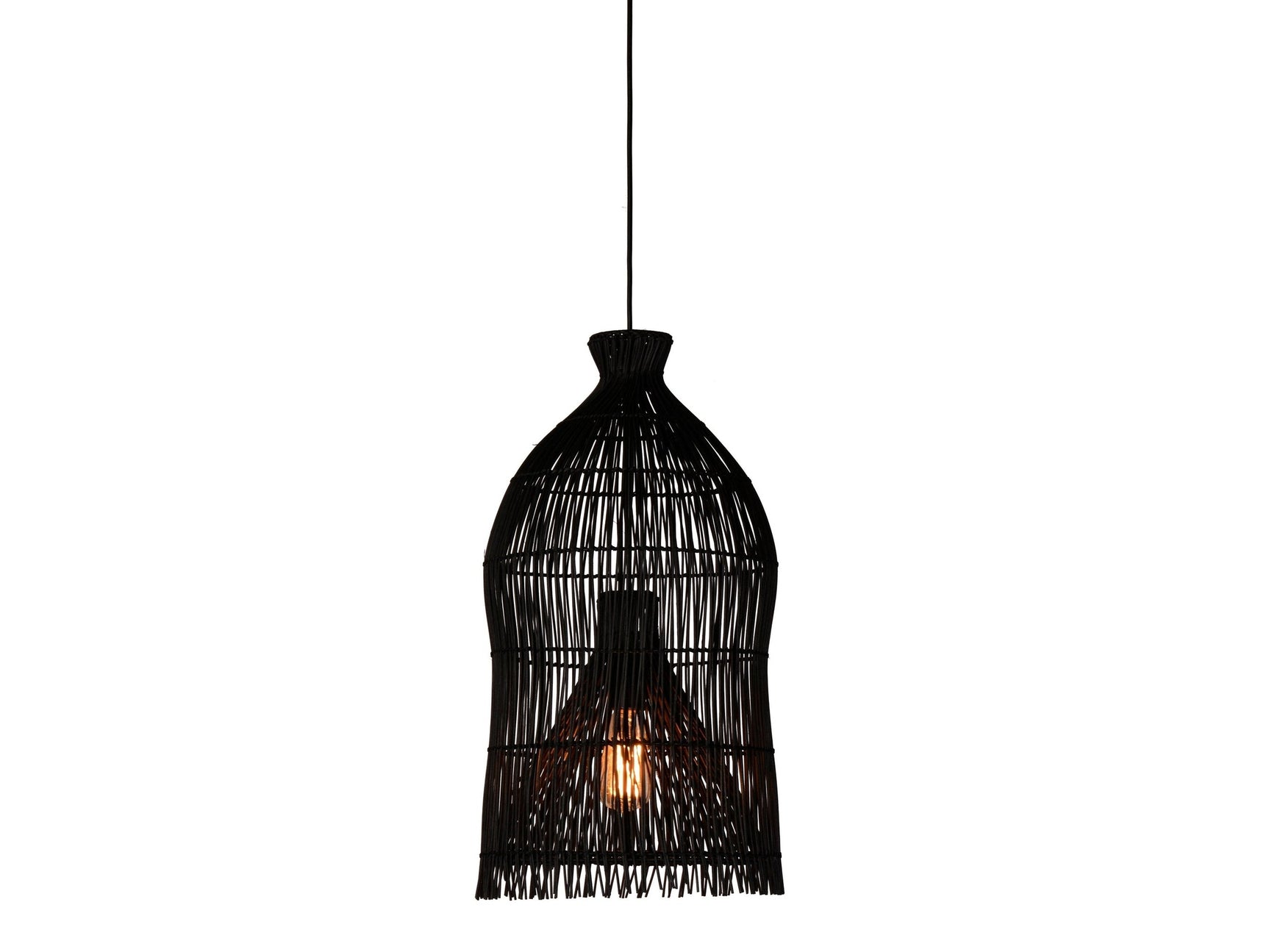 Lika Black Pendant Light - Ornate Home