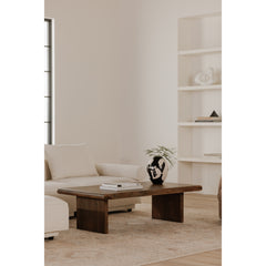 Lila Brown Coffee Table - Ornate Home
