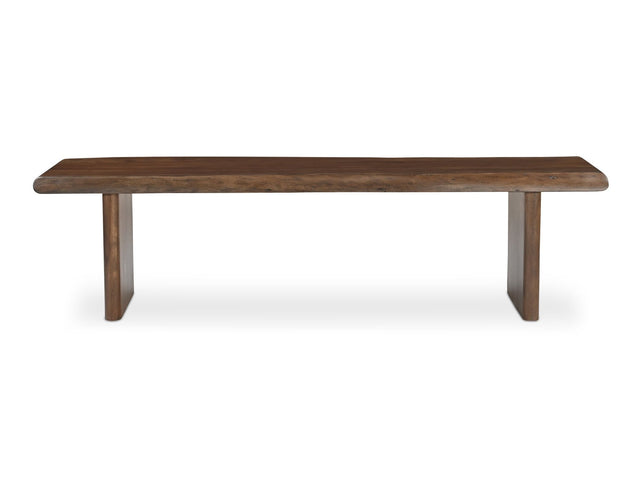 Lila Brown Large Dining Bench - Ornate Home