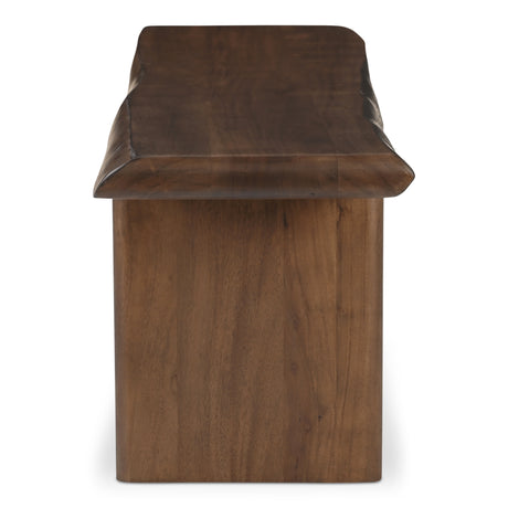 Lila Brown Large Dining Bench - Ornate Home