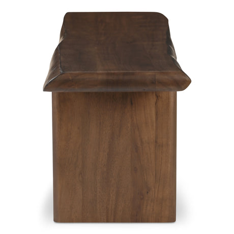 Lila Brown Small Dining Bench - Ornate Home