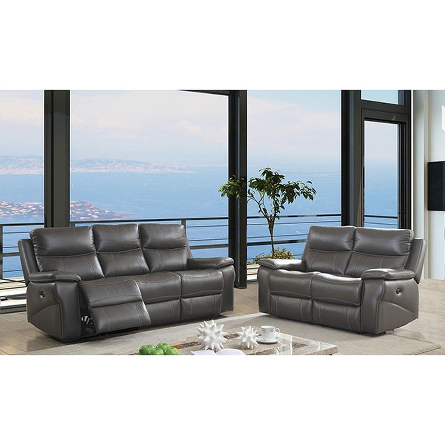 Lila Gray Sofa - Ornate Home