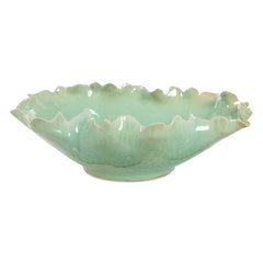 Lila Green Glass Bowl - Ornate Home
