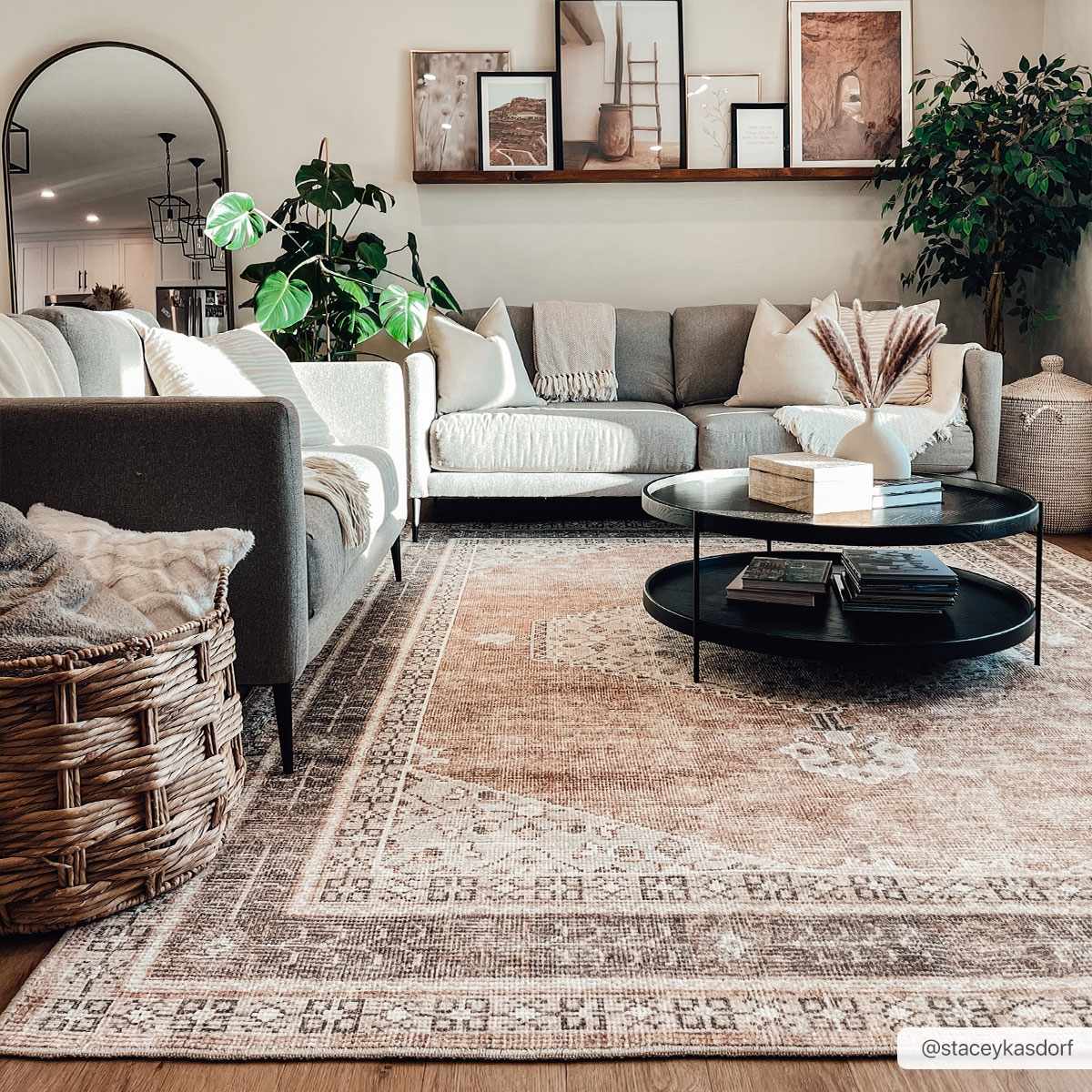 Lila Machine Woven Becki Owens x LIVABLISS BOLC-2300 Area Rug - Ornate Home