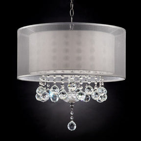 Lila Silver Ceiling Lamp - Ornate Home