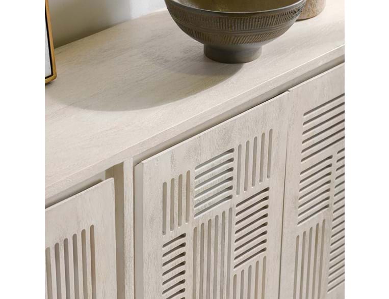 Lila White Buffet - Ornate Home