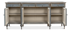 Lilac Blue Sideboard - Ornate Home