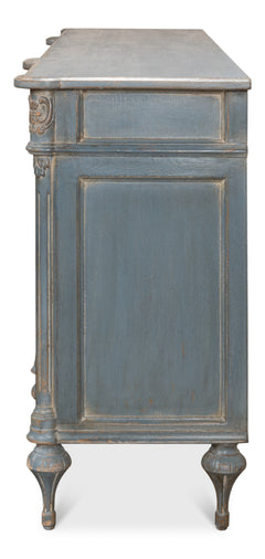 Lilac Blue Sideboard - Ornate Home