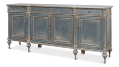 Lilac Blue Sideboard - Ornate Home