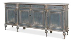 Lilac Blue Sideboard - Ornate Home
