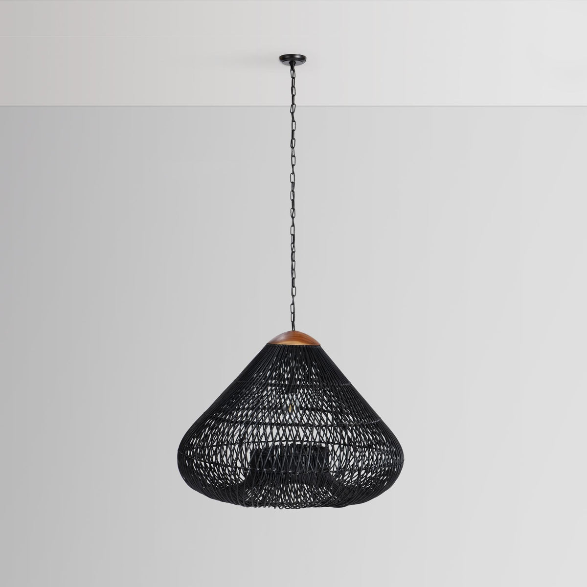 Lili Black 31.5" Ceiling Light