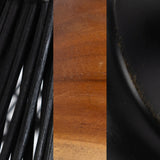 Lili Black 31.5" Ceiling Light