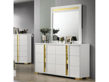 Lillestrom White Dresser - Ornate Home