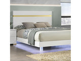 Lillestrom White Eastern King Bed - Ornate Home