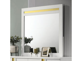 Lillestrom White Mirror - Ornate Home