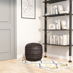 Lillian Black Ottoman - Ornate Home