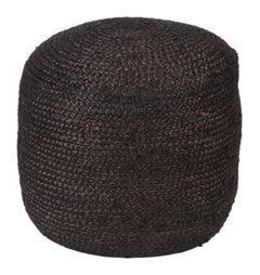Lillian Black Ottoman - Ornate Home