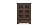 Lillian Dark Brown Tall Cabinet - Ornate Home