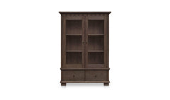 Lillian Dark Brown Tall Cabinet - Ornate Home