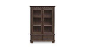 Lillian Dark Brown Tall Cabinet - Ornate Home