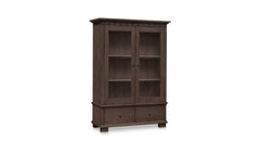 Lillian Dark Brown Tall Cabinet - Ornate Home