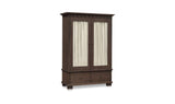 Lillian Dark Brown Tall Cabinet - Ornate Home