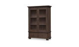 Lillian Dark Brown Tall Cabinet - Ornate Home