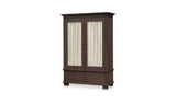 Lillian Dark Brown Tall Cabinet - Ornate Home