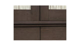 Lillian Dark Brown Tall Cabinet - Ornate Home
