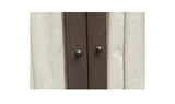 Lillian Dark Brown Tall Cabinet - Ornate Home