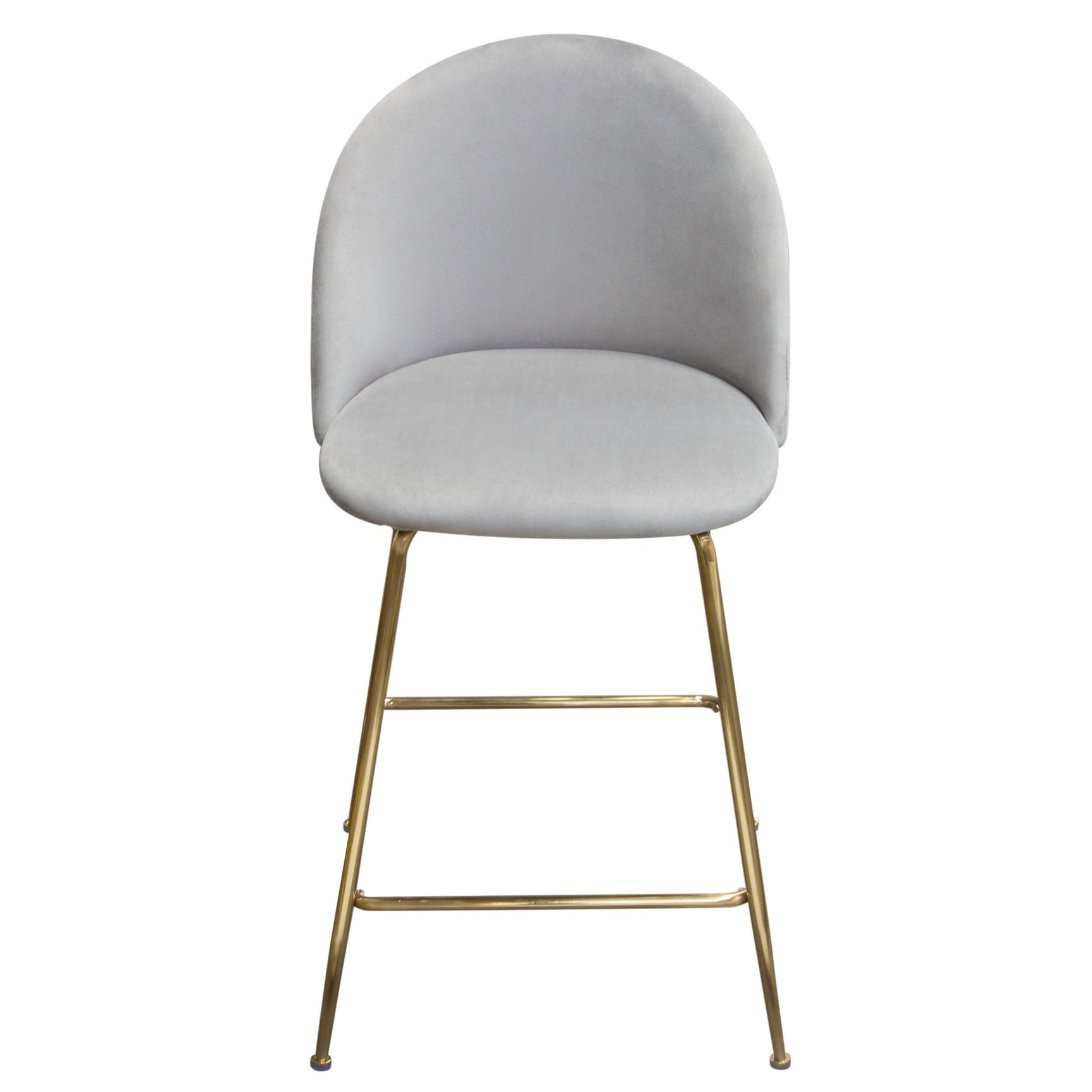 Lilly Grey Counter Height Chairs (Set of 2) - Ornate Home