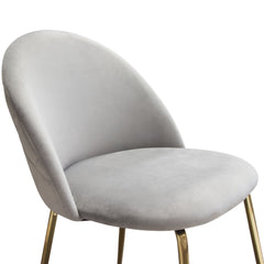 Lilly Grey Dining Chairs (Set of 2) - Ornate Home