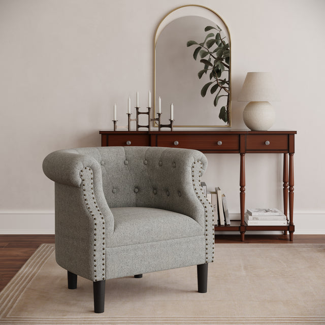 Lily Ash Accent Chair - Ornate Home